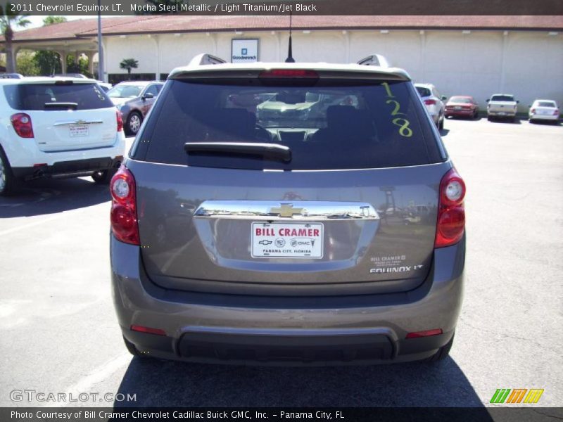Mocha Steel Metallic / Light Titanium/Jet Black 2011 Chevrolet Equinox LT