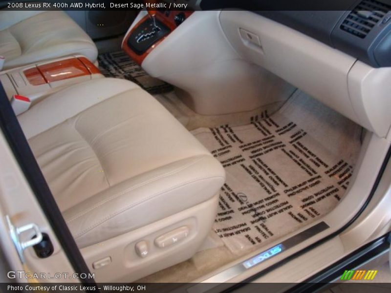 Desert Sage Metallic / Ivory 2008 Lexus RX 400h AWD Hybrid