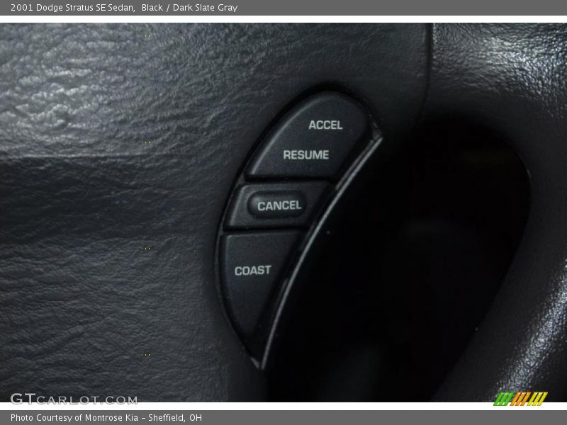 Black / Dark Slate Gray 2001 Dodge Stratus SE Sedan