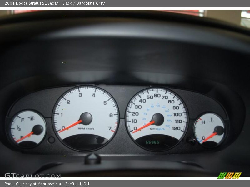  2001 Stratus SE Sedan SE Sedan Gauges