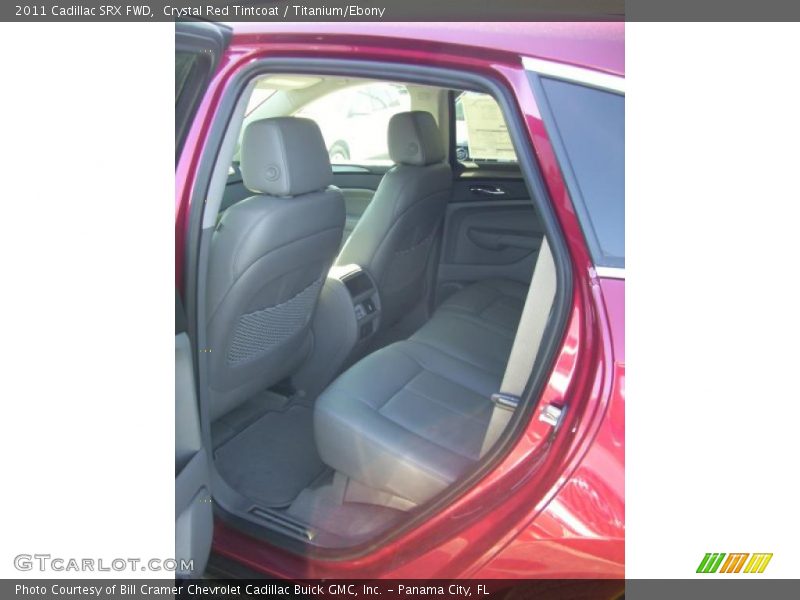 Crystal Red Tintcoat / Titanium/Ebony 2011 Cadillac SRX FWD