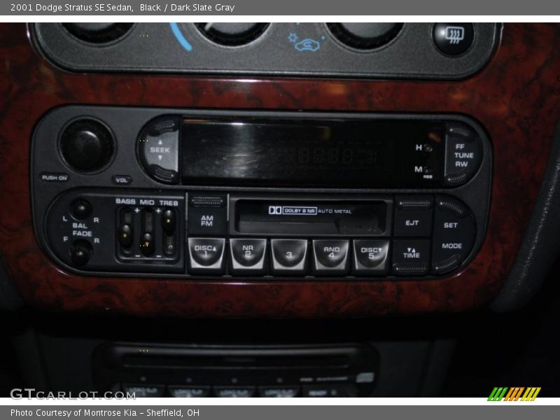 Controls of 2001 Stratus SE Sedan