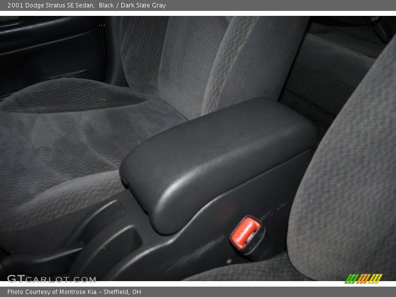 Black / Dark Slate Gray 2001 Dodge Stratus SE Sedan