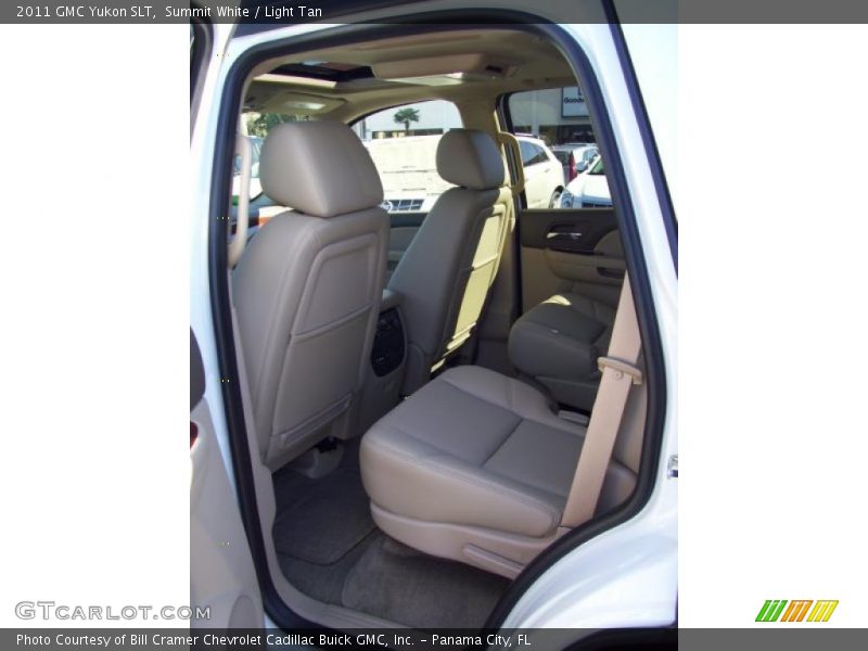 Summit White / Light Tan 2011 GMC Yukon SLT