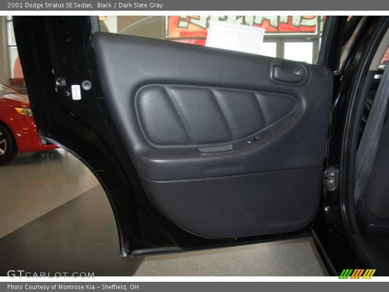 Black / Dark Slate Gray 2001 Dodge Stratus SE Sedan