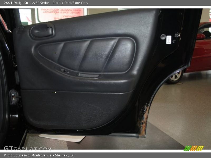 Black / Dark Slate Gray 2001 Dodge Stratus SE Sedan