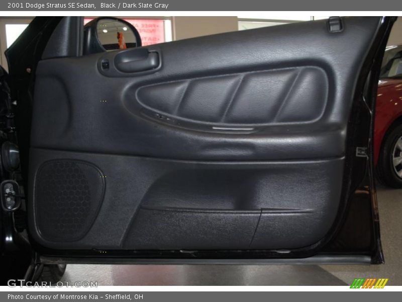 Black / Dark Slate Gray 2001 Dodge Stratus SE Sedan