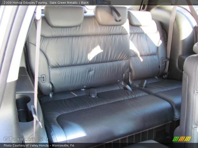 Slate Green Metallic / Black 2009 Honda Odyssey Touring