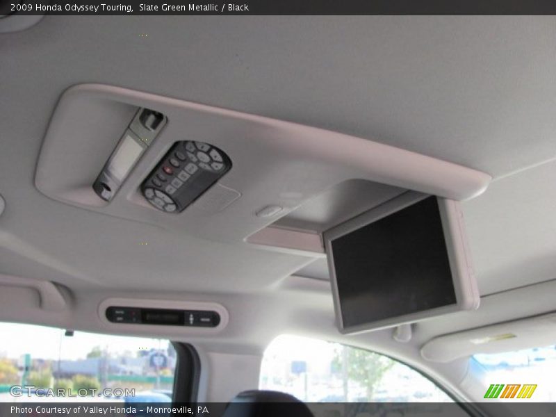 Slate Green Metallic / Black 2009 Honda Odyssey Touring