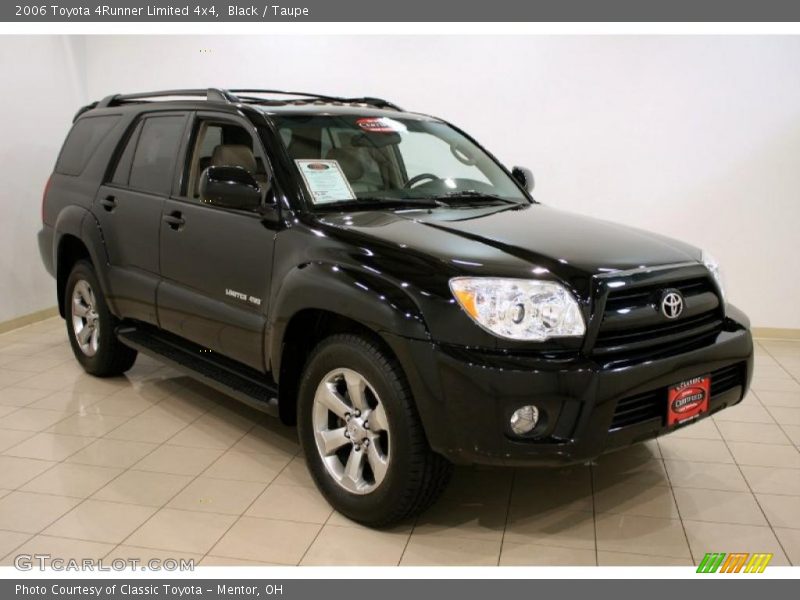 Black / Taupe 2006 Toyota 4Runner Limited 4x4