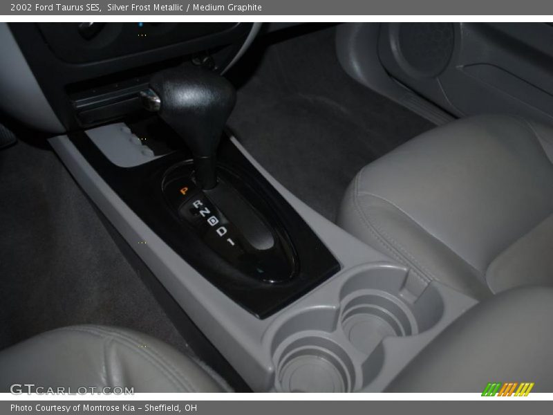 Silver Frost Metallic / Medium Graphite 2002 Ford Taurus SES