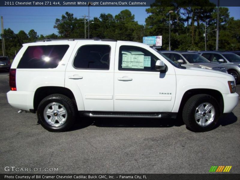 Summit White / Light Cashmere/Dark Cashmere 2011 Chevrolet Tahoe Z71 4x4