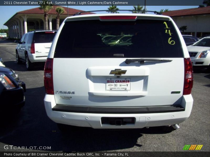 Summit White / Light Cashmere/Dark Cashmere 2011 Chevrolet Tahoe Z71 4x4