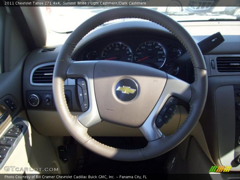 Summit White / Light Cashmere/Dark Cashmere 2011 Chevrolet Tahoe Z71 4x4