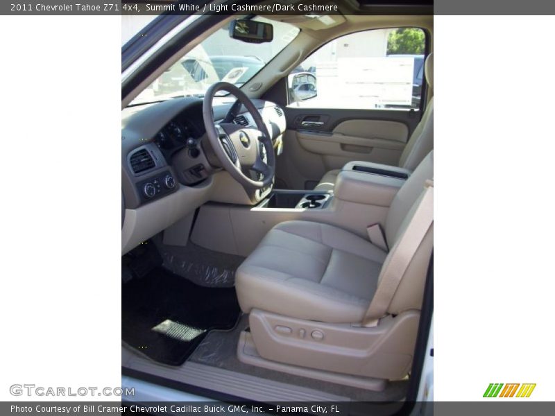 Summit White / Light Cashmere/Dark Cashmere 2011 Chevrolet Tahoe Z71 4x4