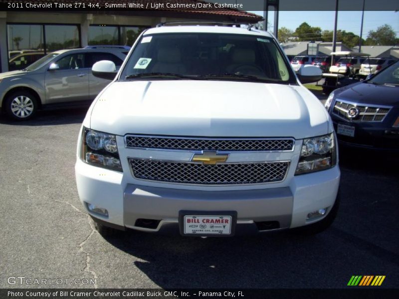 Summit White / Light Cashmere/Dark Cashmere 2011 Chevrolet Tahoe Z71 4x4
