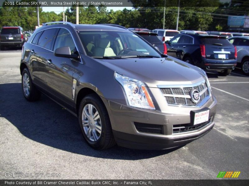 Mocha Steel Metallic / Shale/Brownstone 2011 Cadillac SRX FWD