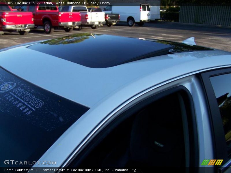 Sunroof of 2009 CTS -V Sedan