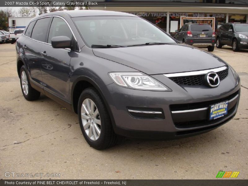 Galaxy Gray Mica / Black 2007 Mazda CX-9 Sport