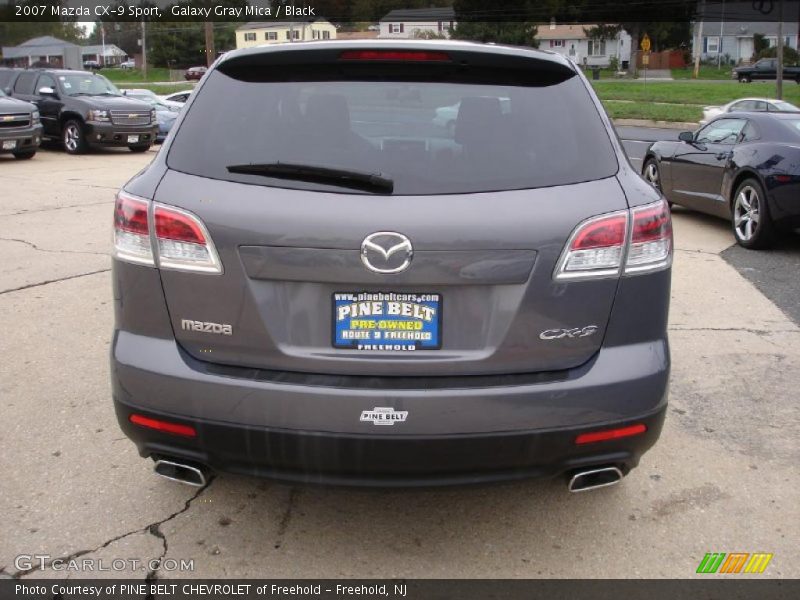 Galaxy Gray Mica / Black 2007 Mazda CX-9 Sport