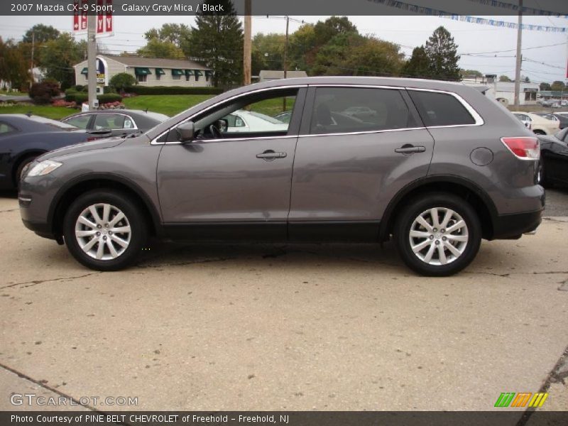 Galaxy Gray Mica / Black 2007 Mazda CX-9 Sport