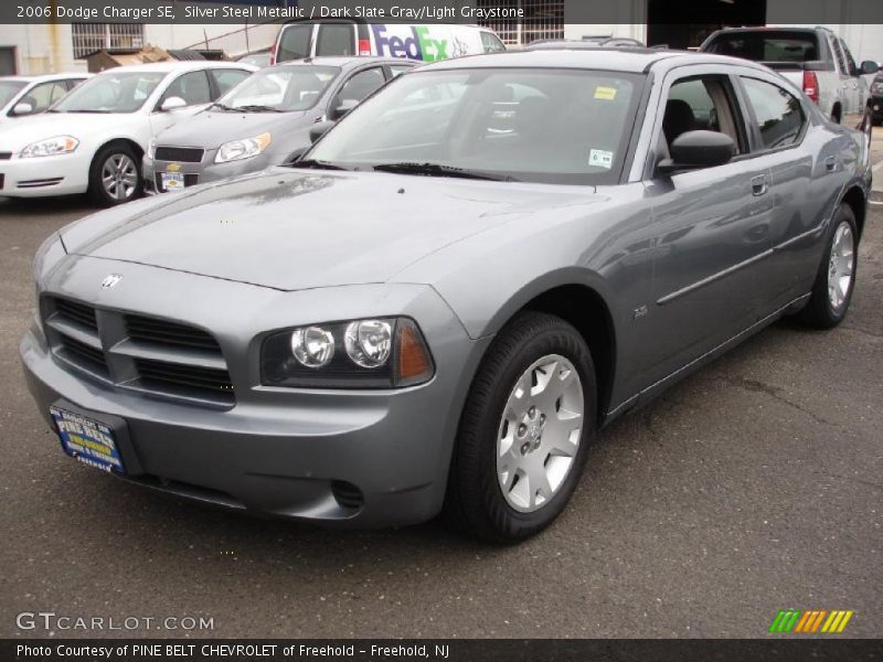 Silver Steel Metallic / Dark Slate Gray/Light Graystone 2006 Dodge Charger SE