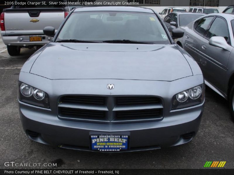 Silver Steel Metallic / Dark Slate Gray/Light Graystone 2006 Dodge Charger SE