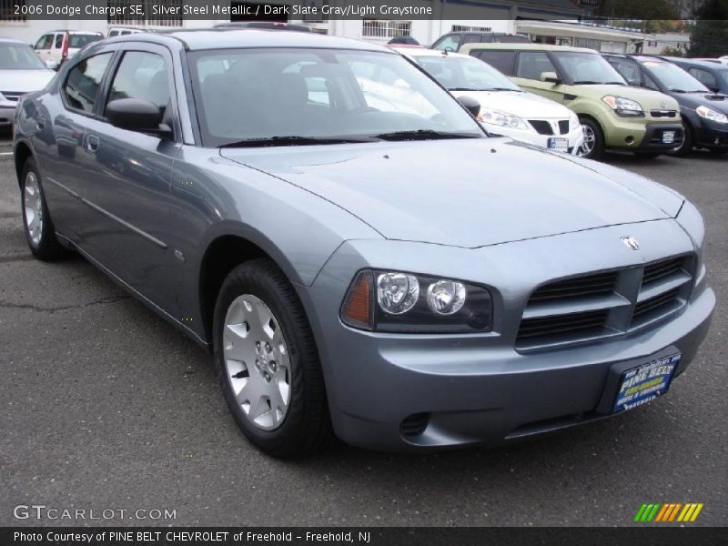 Silver Steel Metallic / Dark Slate Gray/Light Graystone 2006 Dodge Charger SE