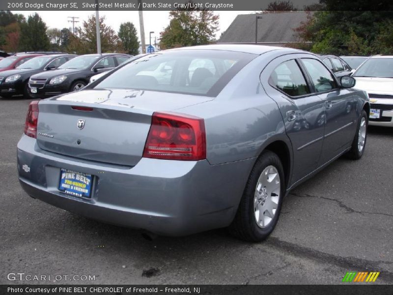 Silver Steel Metallic / Dark Slate Gray/Light Graystone 2006 Dodge Charger SE