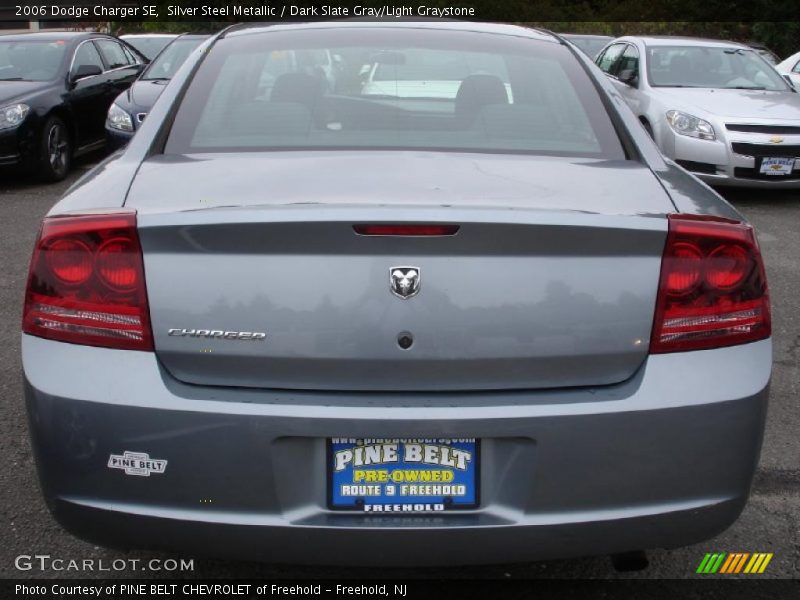 Silver Steel Metallic / Dark Slate Gray/Light Graystone 2006 Dodge Charger SE