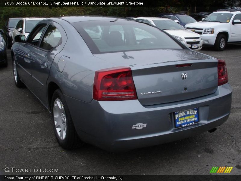 Silver Steel Metallic / Dark Slate Gray/Light Graystone 2006 Dodge Charger SE