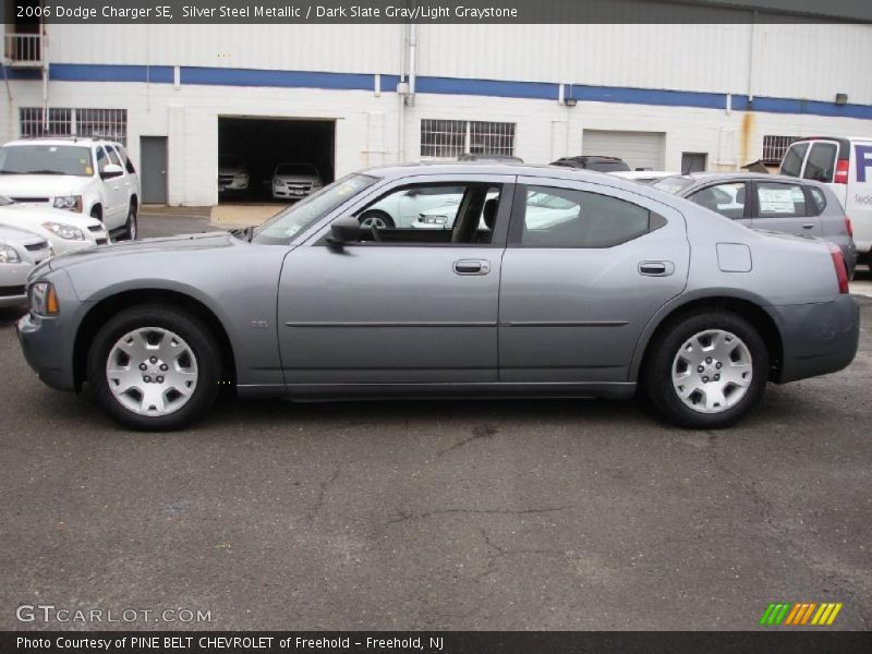 Silver Steel Metallic / Dark Slate Gray/Light Graystone 2006 Dodge Charger SE
