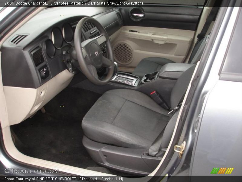 Silver Steel Metallic / Dark Slate Gray/Light Graystone 2006 Dodge Charger SE