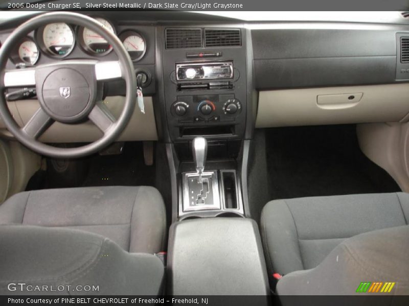 Silver Steel Metallic / Dark Slate Gray/Light Graystone 2006 Dodge Charger SE