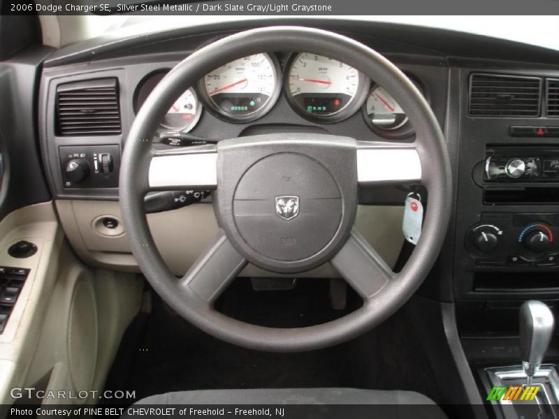 Silver Steel Metallic / Dark Slate Gray/Light Graystone 2006 Dodge Charger SE