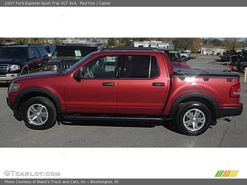 Red Fire / Camel 2007 Ford Explorer Sport Trac XLT 4x4