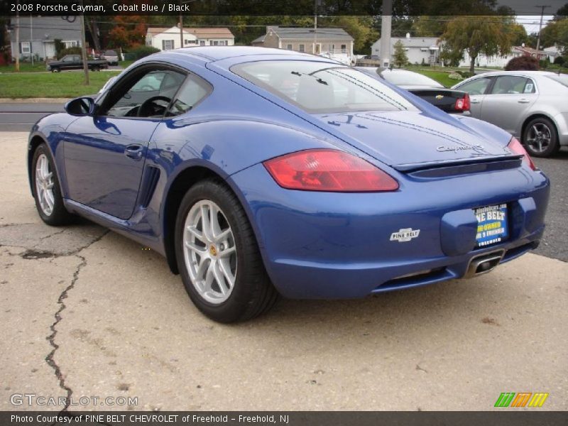 Cobalt Blue / Black 2008 Porsche Cayman
