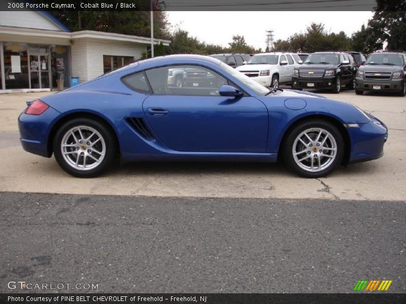 Cobalt Blue / Black 2008 Porsche Cayman