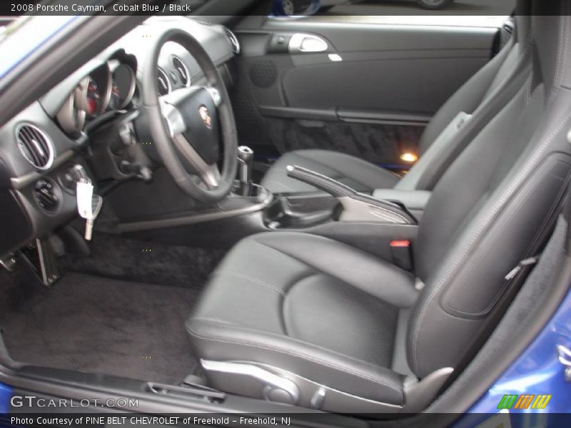 Cobalt Blue / Black 2008 Porsche Cayman