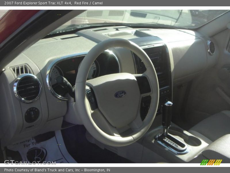 Red Fire / Camel 2007 Ford Explorer Sport Trac XLT 4x4
