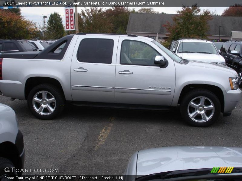 Sheer Silver Metallic / Dark Cashmere/Light Cashmere 2010 Chevrolet Avalanche LTZ 4x4