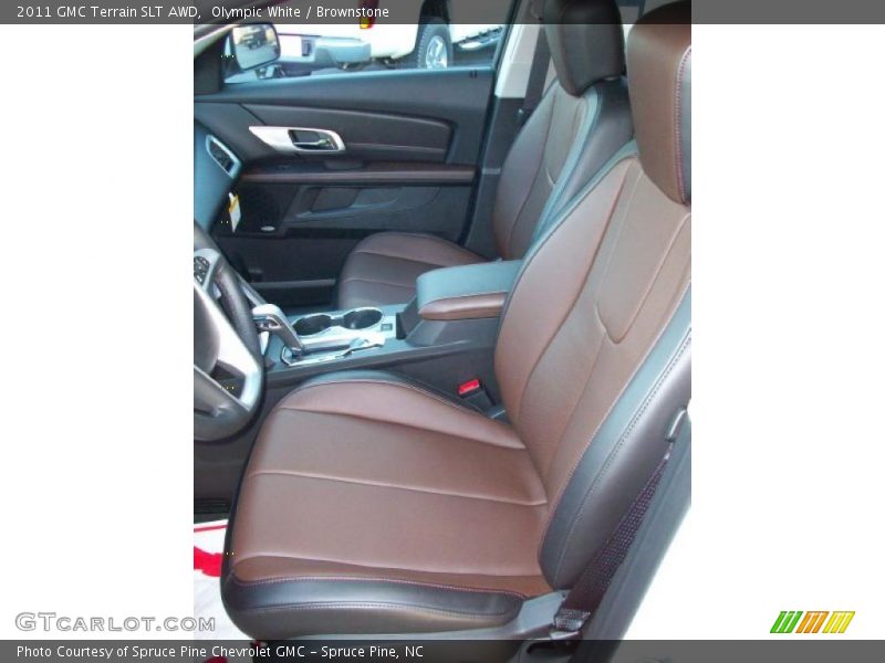  2011 Terrain SLT AWD Brownstone Interior