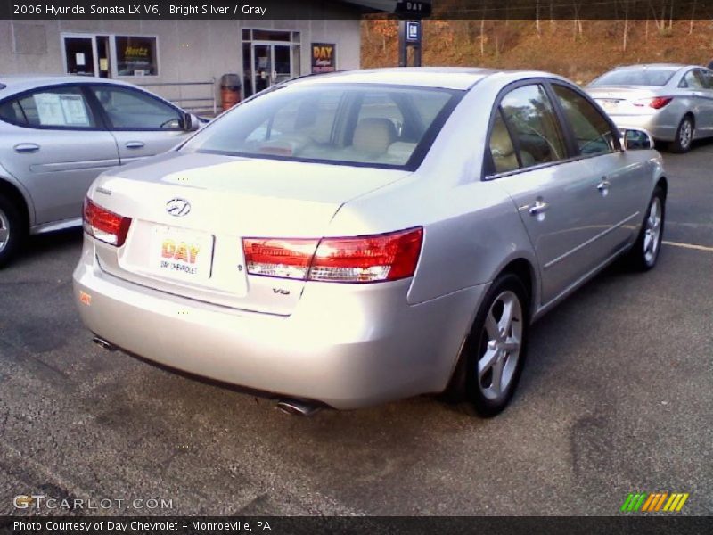 Bright Silver / Gray 2006 Hyundai Sonata LX V6