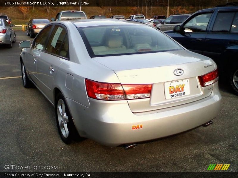 Bright Silver / Gray 2006 Hyundai Sonata LX V6