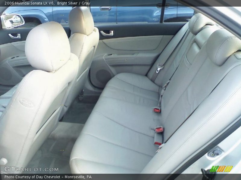 Bright Silver / Gray 2006 Hyundai Sonata LX V6
