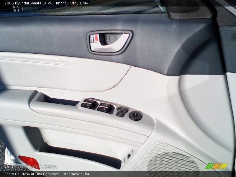 Bright Silver / Gray 2006 Hyundai Sonata LX V6