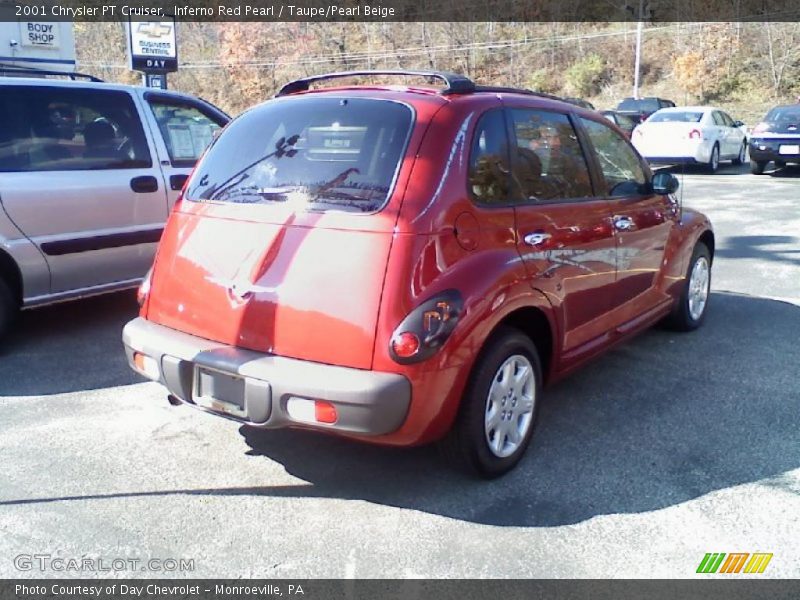 Inferno Red Pearl / Taupe/Pearl Beige 2001 Chrysler PT Cruiser