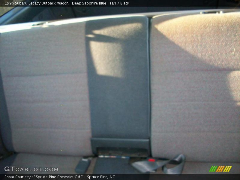 Deep Sapphire Blue Pearl / Black 1996 Subaru Legacy Outback Wagon