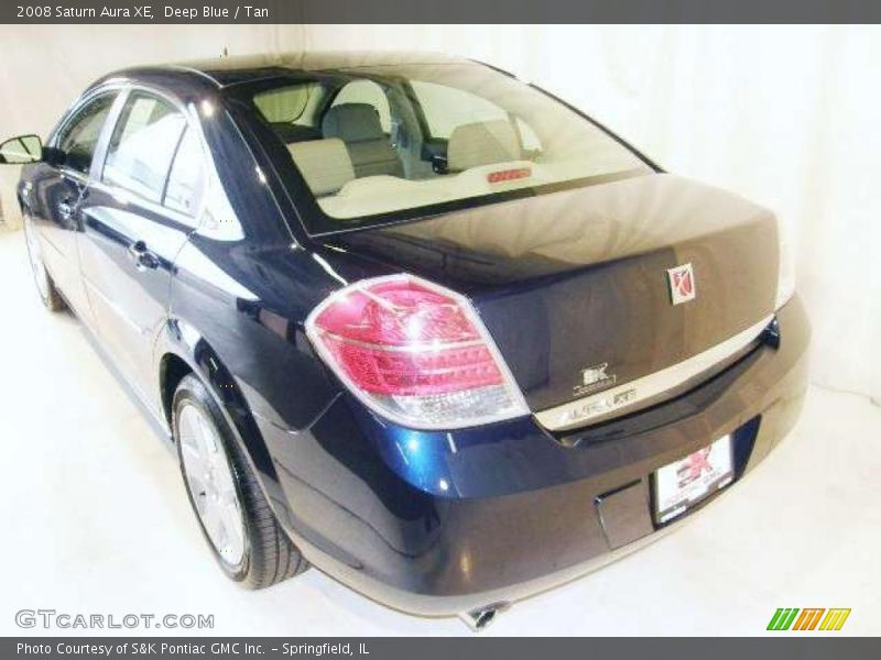 Deep Blue / Tan 2008 Saturn Aura XE