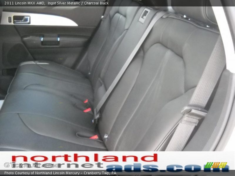 Ingot Silver Metallic / Charcoal Black 2011 Lincoln MKX AWD